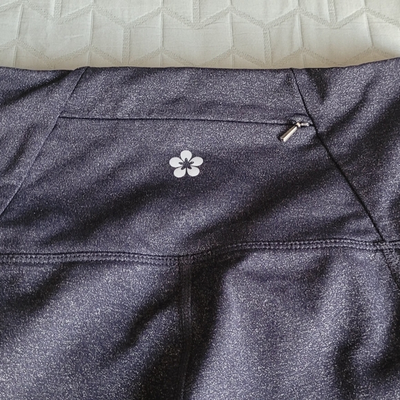 Tuff Athletics High Rise Leggings Size S Black Grey Sculpt Gym Yoga Workout - Picture 4 of 8